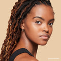 Model image of Bobbi Brown Sheer Finish Pressed Powder variant: Golden Brown