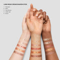 An arm swatch of Bobbi Brown Golden Light variant: Golden Light