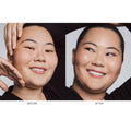 Before and after results of using Nars Pure Radiant Tinted Moisturizer Broad Spectrum SPF 30 variant: Groenland L3