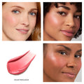 Model image of Jane Iredale ColorLuxe Liquid Blush variant: Heartbreaker