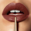 Model image of Hourglass Confession Ultra Slim High Intensity Lipstick Refill variant: I FEEL