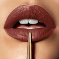 Model image of Hourglass Confession Ultra Slim High Intensity Refillable Lipstick variant: I FEEL