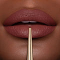 Model image of Hourglass Confession Ultra Slim High Intensity Refillable Lipstick variant: I FEEL