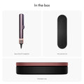 Lifestyle image of Dyson Airstrait Straightener variant: Jasper Plum (Limited Edition)