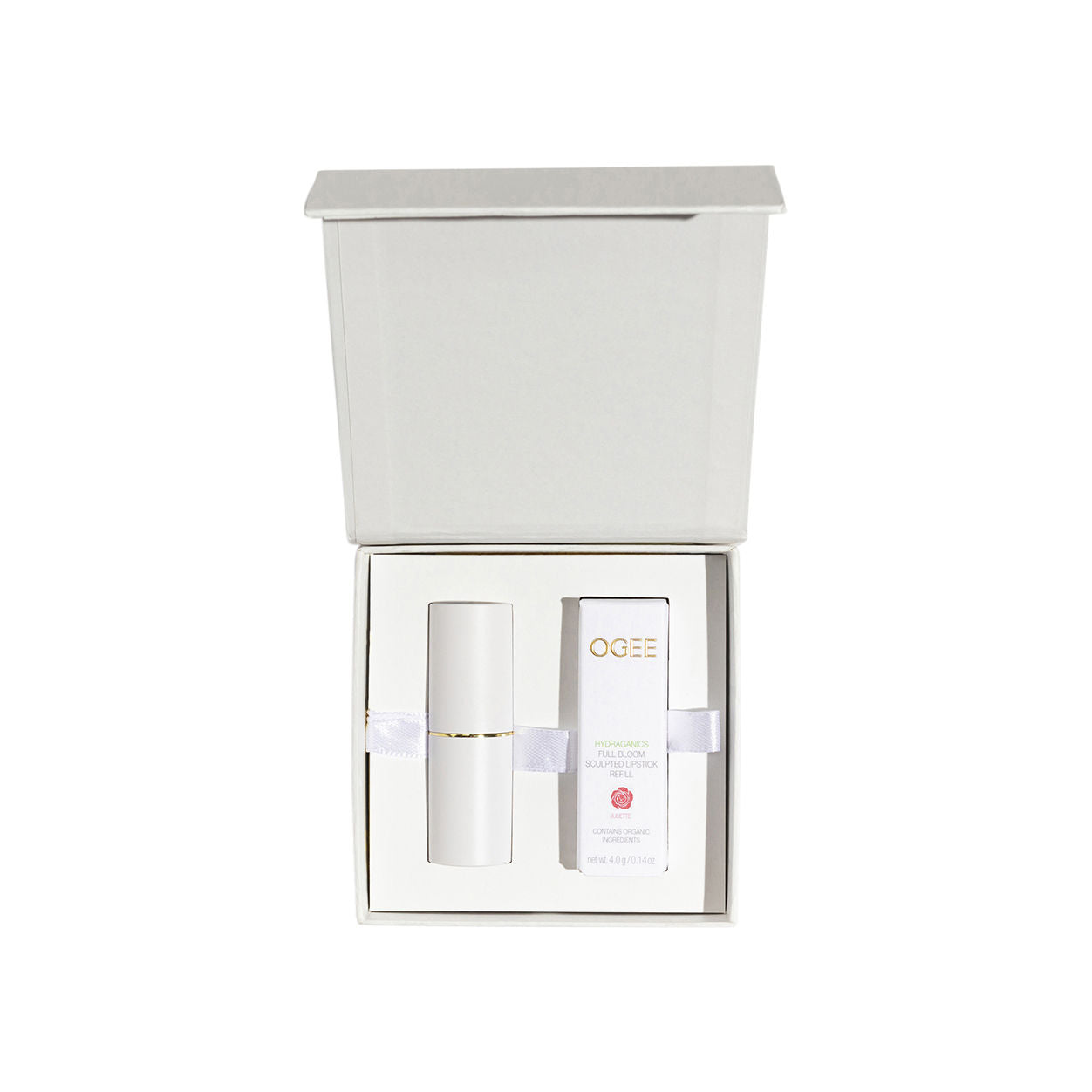 Image of the Ogee Full Bloom Sculpted Lipstick variant: Juliette box
