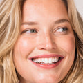 Model image of Ogee Full Bloom Sculpted Lipstick variant: Juliette