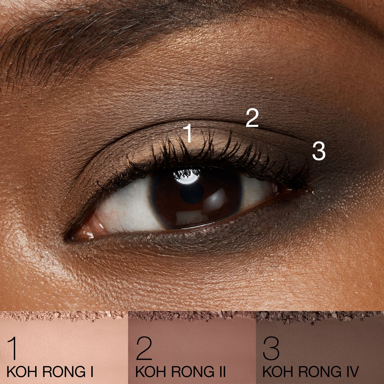 Model image of Nars Quad Eyeshadow variant: Koh Rong