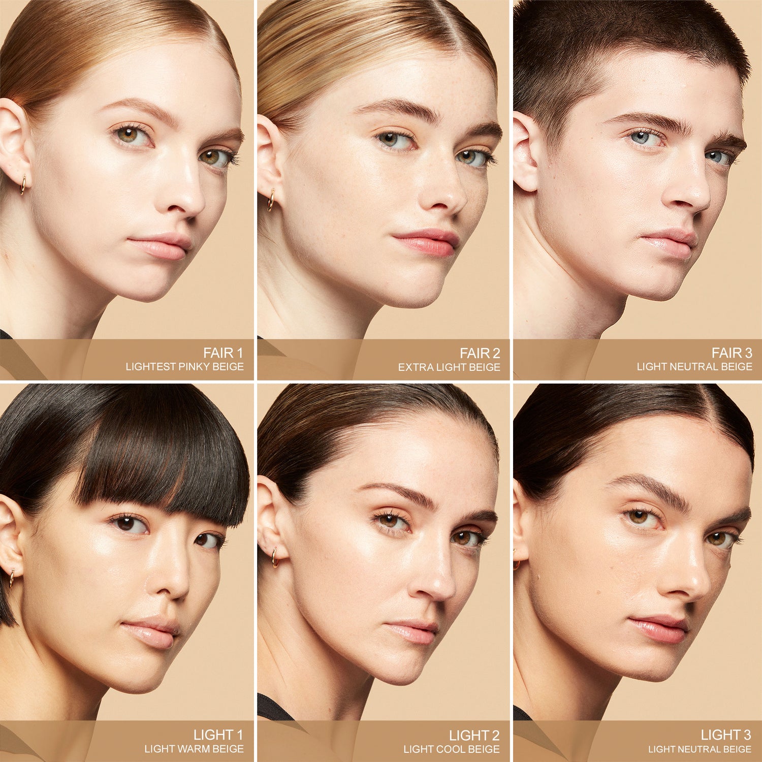 Model image of Bobbi Brown Vitamin Enriched Hydrating Skin Tint SPF 15 with Hyaluronic Acid variant: Light 1