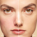 Before and after results of using Bobbi Brown Vitamin Enriched Hydrating Skin Tint SPF 15 with Hyaluronic Acid variant: Light 3