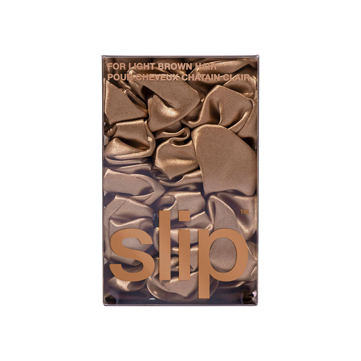 Image of the Slip Back to Basics Assorted Scrunchies variant: Light Brown box