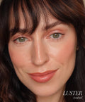 Model image of RMS Beauty Eyelights Cream Eyeshadow variant: Luster
