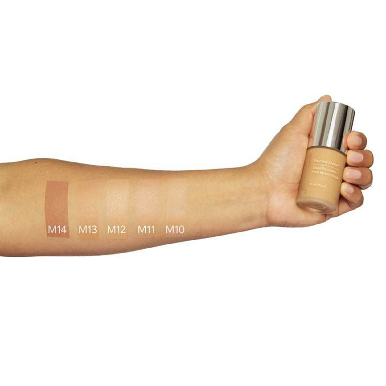 Model image of Jane Iredale Beyond Matte Liquid Foundation variant: M13