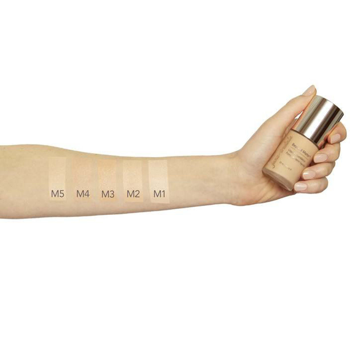 Model image of Jane Iredale Beyond Matte Liquid Foundation variant: M2