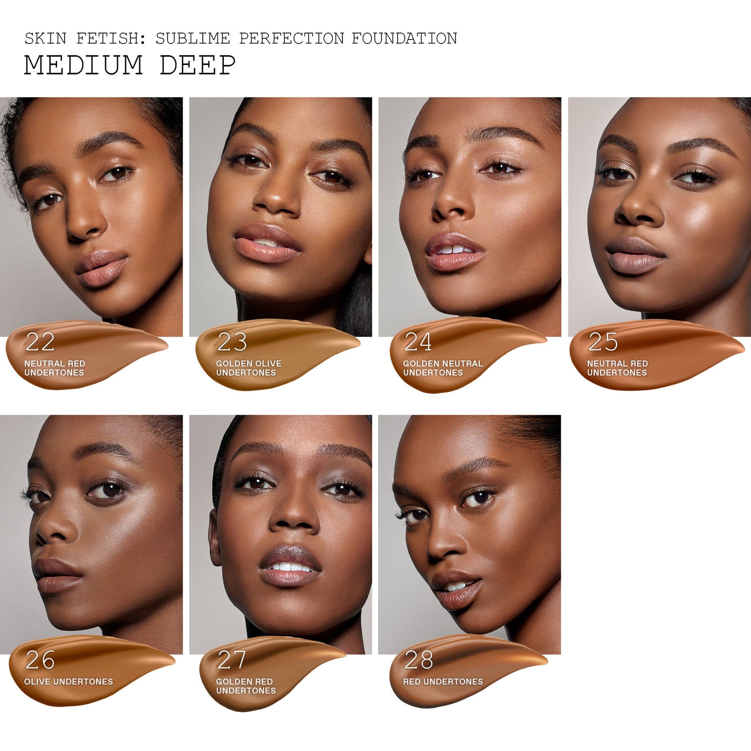 Model image of Pat McGrath Labs Skin Fetish Sublime Perfection Foundation variant: MD24