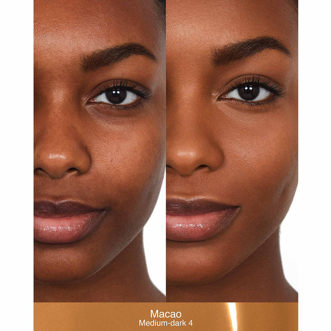 Before and after results of using   variant: Macao MD4