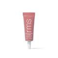 Small squeeze tube of RMS Beauty Cashmere Matte Eyelights in a matte, rose-toned cream eyeshadow with a white cap.