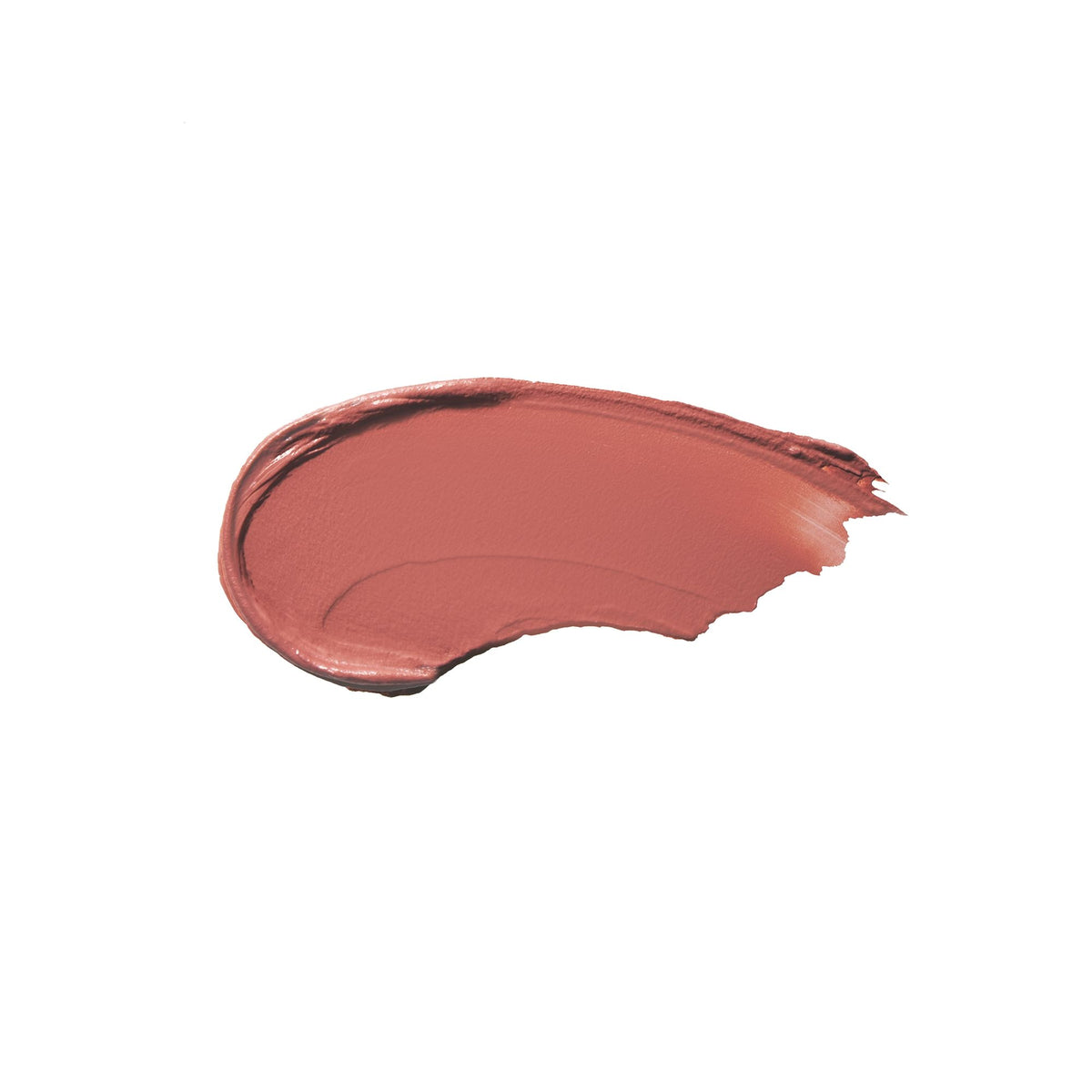 A horizontal swipe of RMS Beauty Cashmere Matte Eyelights in dusty rose, a nourishing, matte cream eyeshadow.