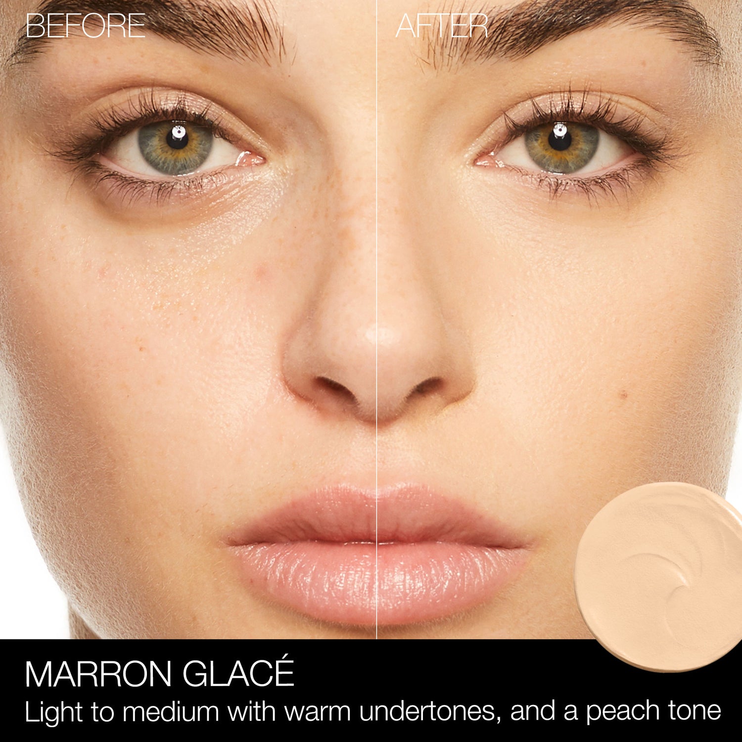 Model image of Nars Soft Matte Complete Concealer variant: Marron Glacé