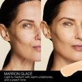 Before and after results of using Nars Radiant Creamy Concealer variant: Marron Glacé L2.8