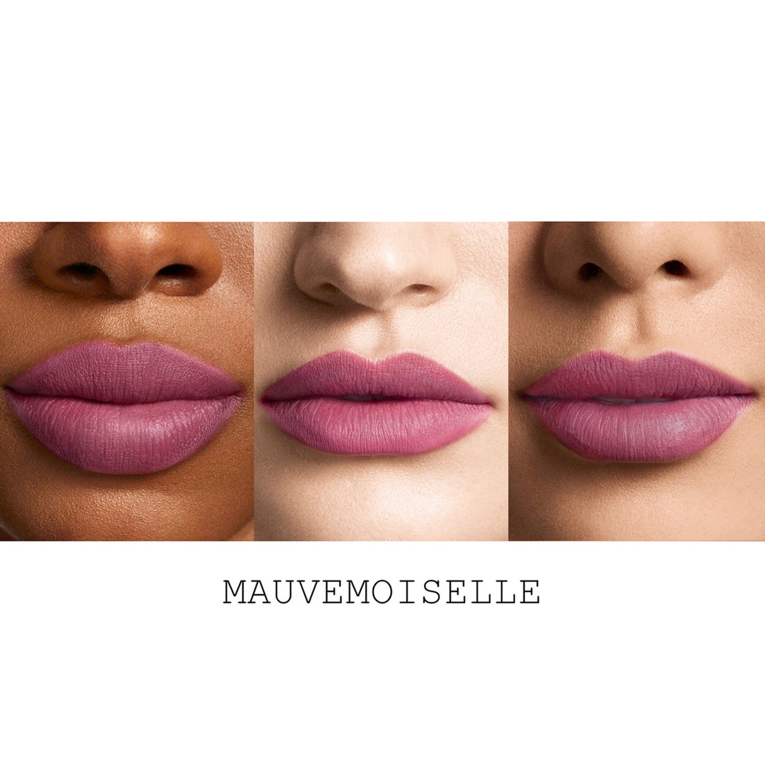 A shade comparison of   variant: Mauvemoiselle