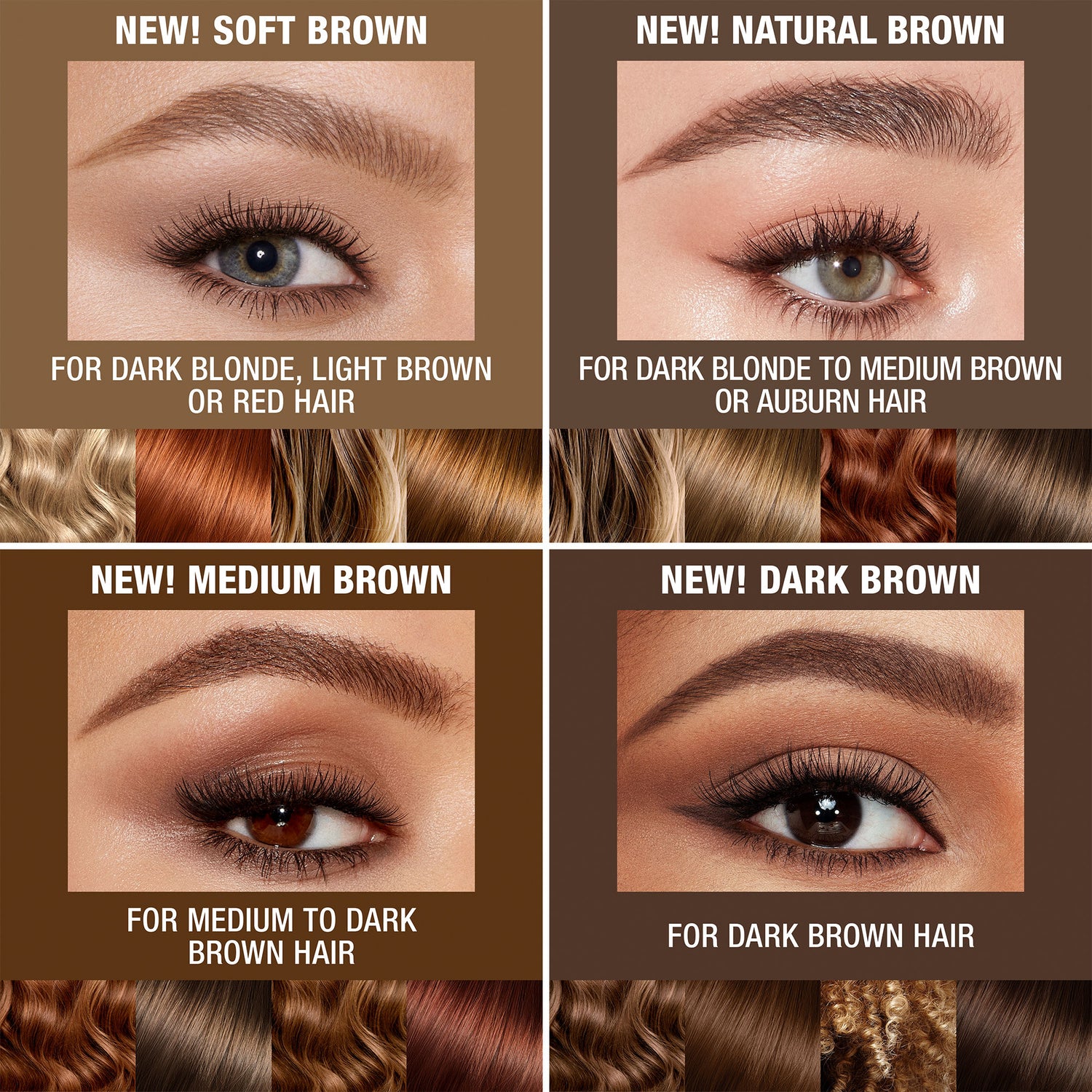 Model image of Charlotte Tilbury Brow Cheat variant: Medium Brown