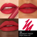 Model image of Nars Powermatte High-Intensity Long-Lasting Lip Pencil variant: Midnight Rider