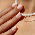 An arm swatch of Manucurist Milky White variant: Milky White
