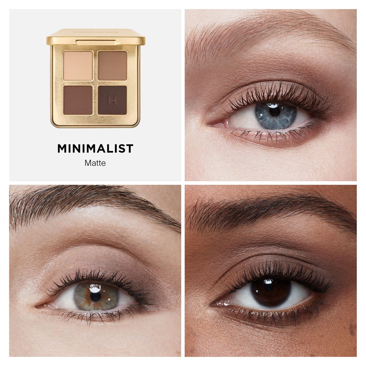 Model image of Hourglass Curator Eyeshadow Palette variant: Minimalist