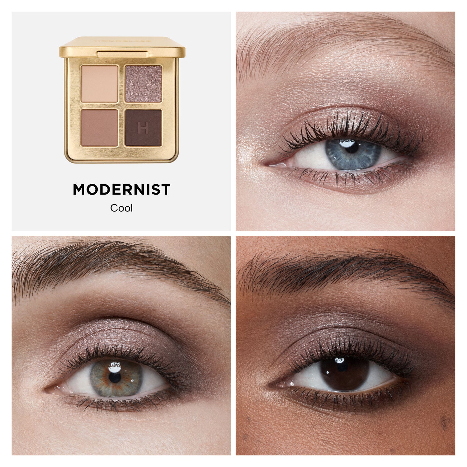 Model image of Hourglass Curator Eyeshadow Palette variant: Modernist