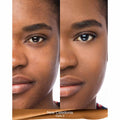 Before and after results of using Nars Natural Radiant Longwear Foundation variant: New Caledonia D2