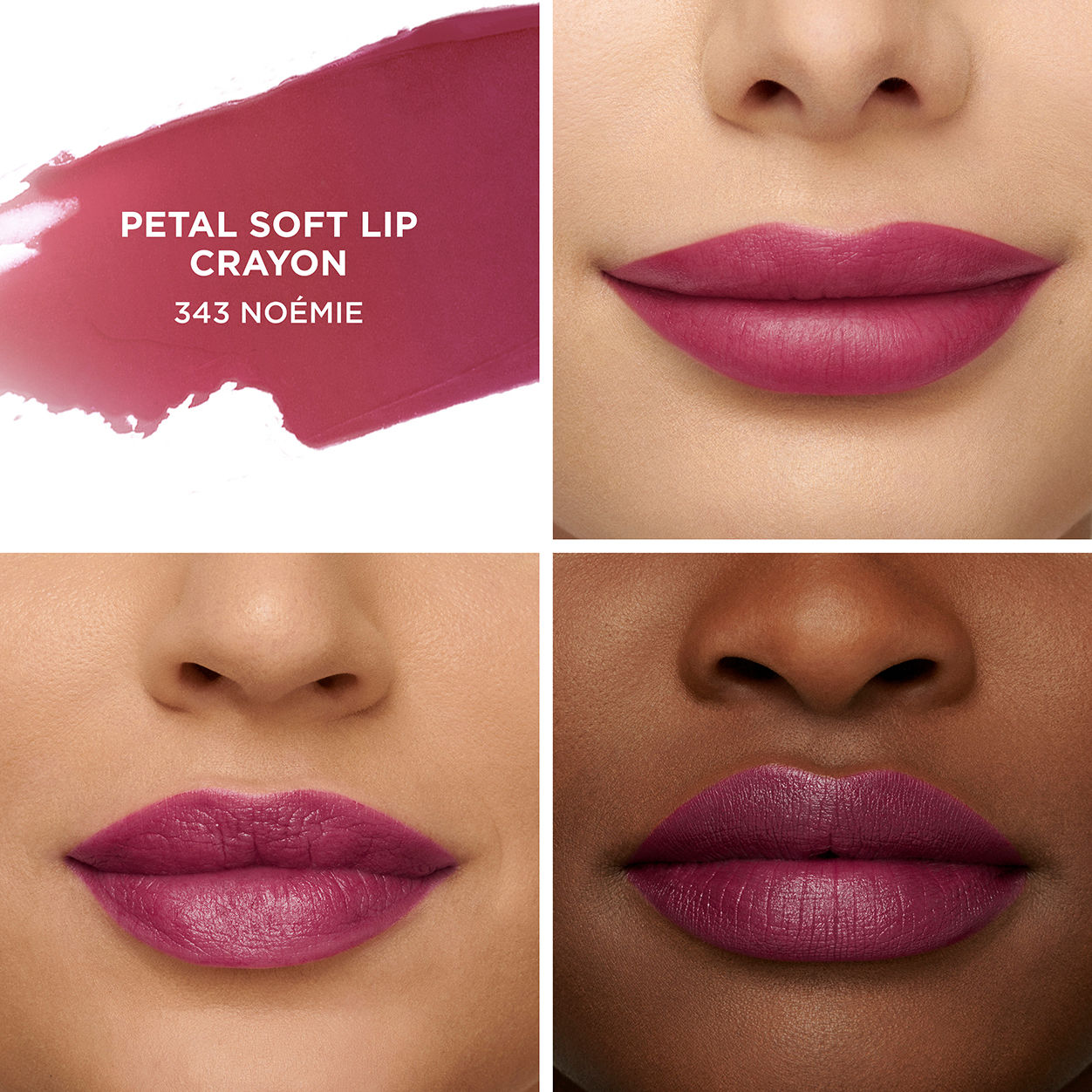 Model image of Laura Mercier Petal Soft Lip variant: Noémie