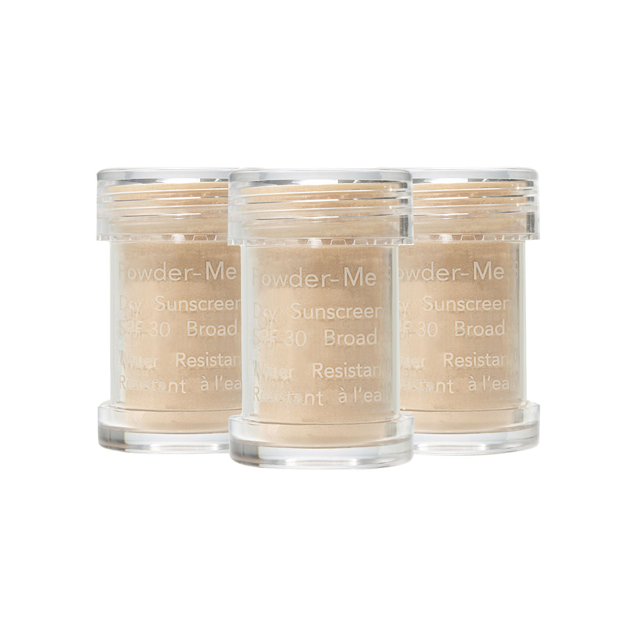 Image of a closed Jane Iredale Powder-Me Dry Sunscreen SPF 30 variant: Nude