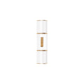 Pat McGrath Labs Skin Fetish Highlighter and Balm Duo, a white dual-ended cosmetic stick with gold trim and a central gold emblem.