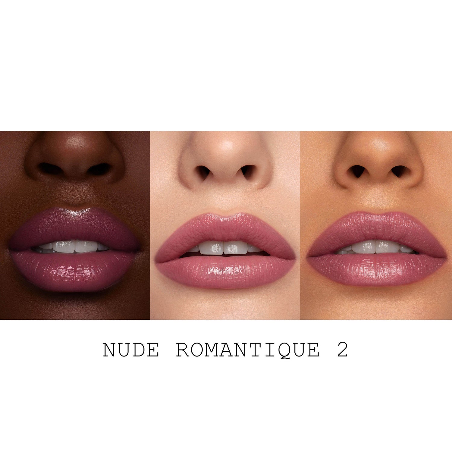 Model image of Pat McGrath Labs SatinAllure Liptick variant: Nude Romantique 2