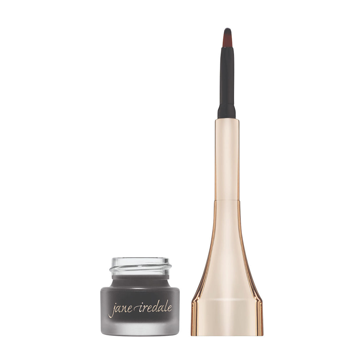 Image of an open Jane Iredale Mystikol Powdered Eyeliner variant: Onyx