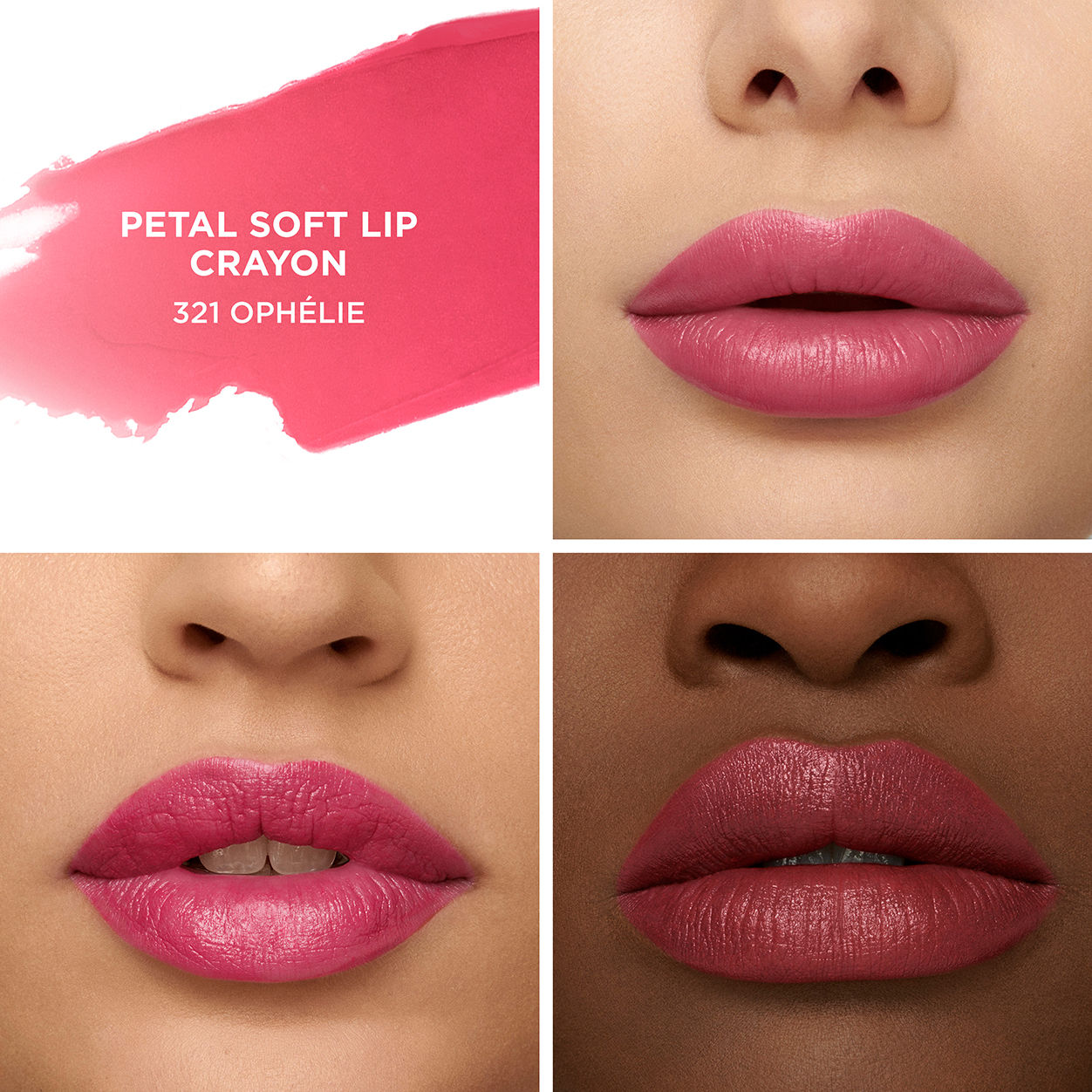Model image of Laura Mercier Petal Soft Lip variant: Ophélie