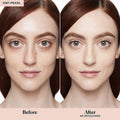 Before and after results of using   variant: Pearl
