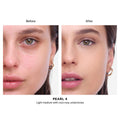 Before and after results of using Hourglass Vanish Airbrush Concealer variant: Pearl 4