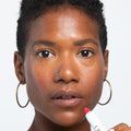 Model image of Ogee Tinted Sculpted Lip Oil variant: Petunia
