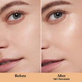 Before and after results of using Laura Mercier Tinted Moisturizer Light Revealer Natural Skin Illuminator Broad Spectrum SPF 25 variant: Porcelain
