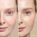 Before and after results of using   variant: Porcelain