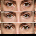 Before and after results of using Bobbi Brown Under Eye Corrector variant: Porcelain Bisque