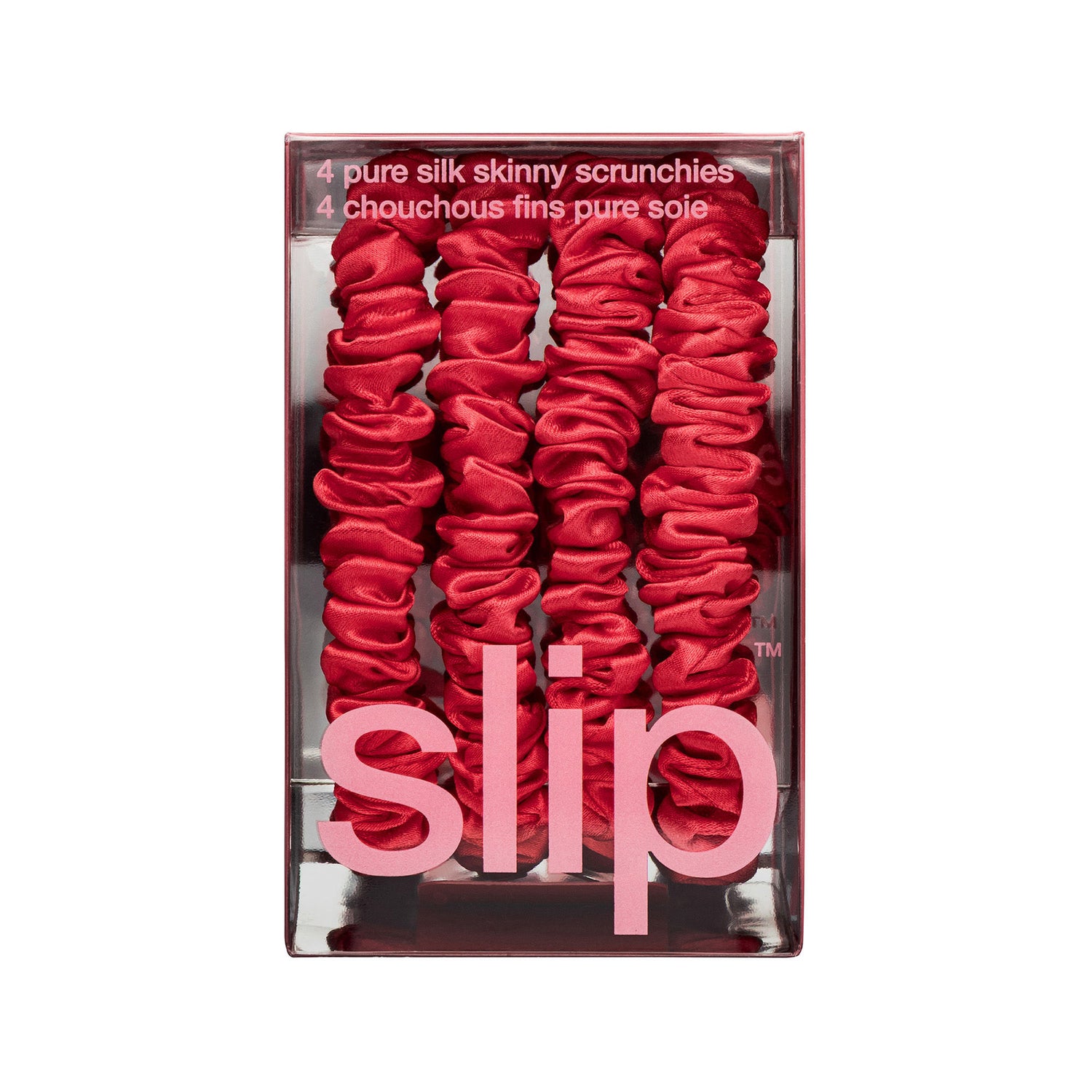 Image of the Slip Skinny Scrunchies variant: Red box