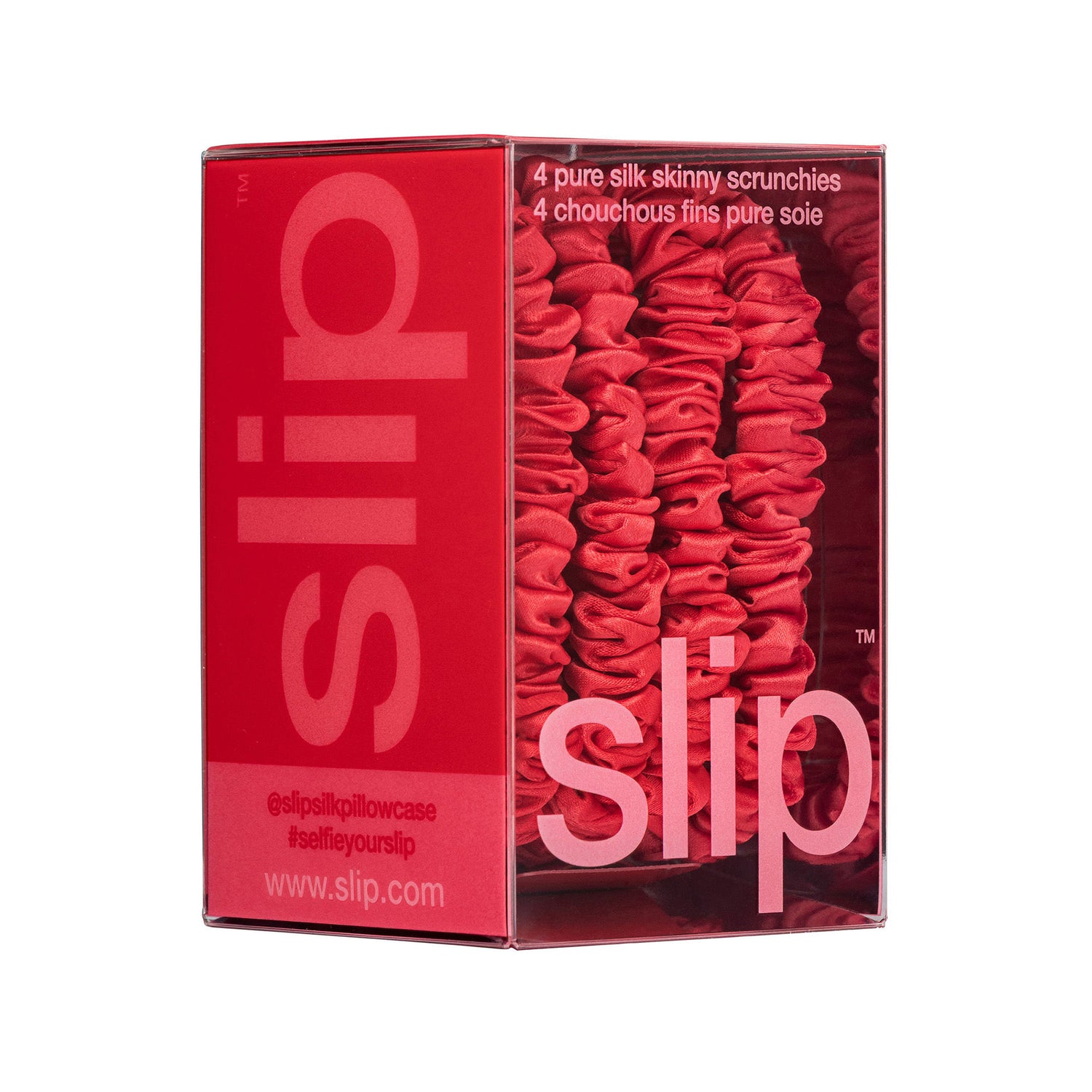 Image of the Slip Skinny Scrunchies variant: Red box