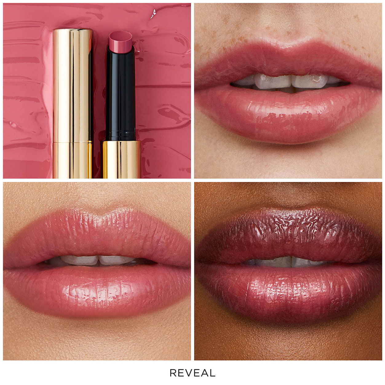 A shade comparison of   variant: Reveal 90