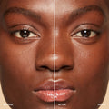 Before and after results of using Bobbi Brown Vitamin Enriched Hydrating Skin Tint SPF 15 with Hyaluronic Acid variant: Rich 4