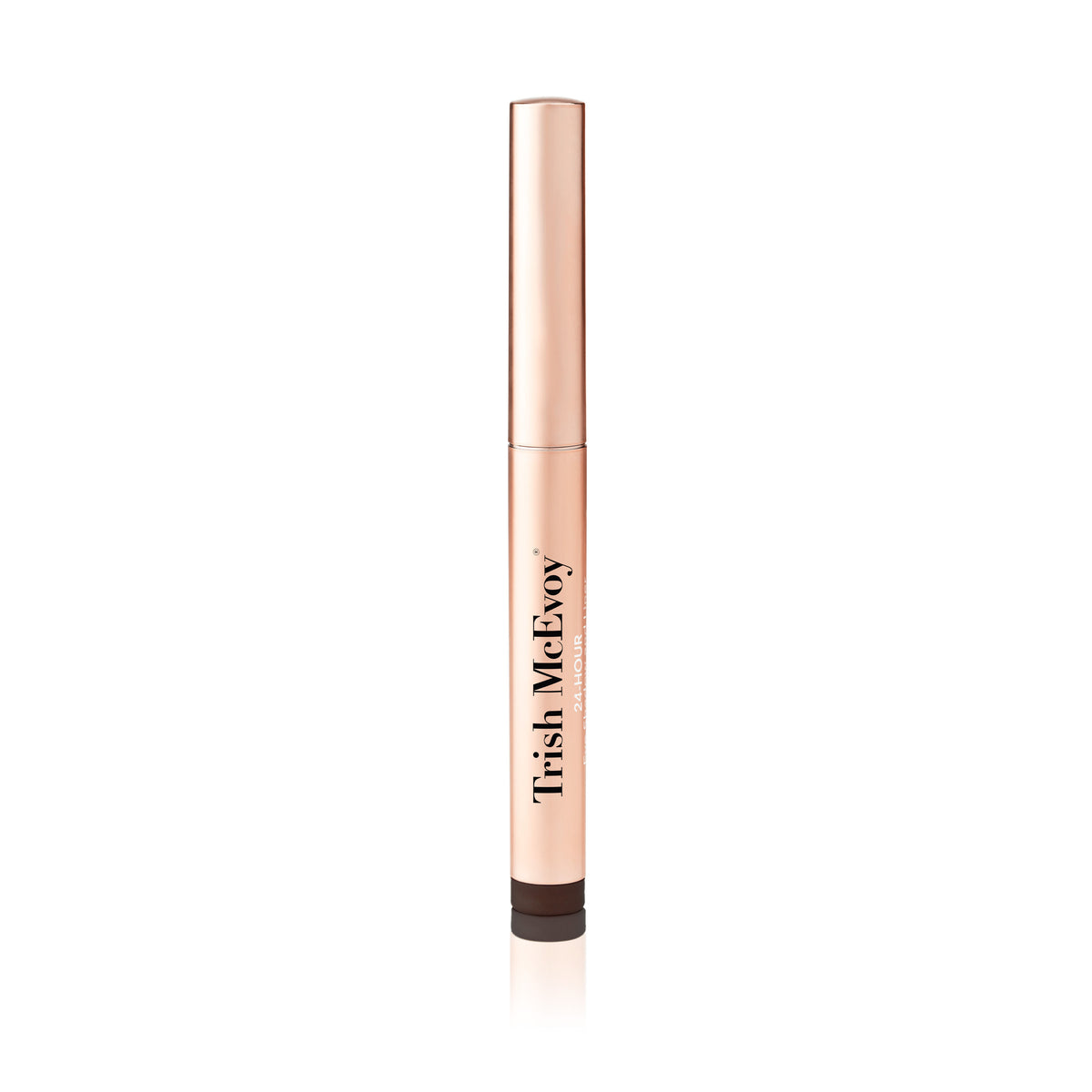 Image of a closed Trish McEvoy 24 Hour Eye Shadow And Liner variant: Rich Brown