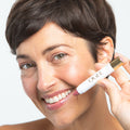 Model image of Ogee Tinted Sculpted Lip Oil variant: Rosalia
