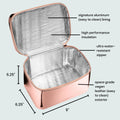 Lifestyle image of Wellinsulated Performance Beauty Case variant: Rose Gold