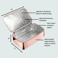 Lifestyle image of Wellinsulated Performance Travel Case variant: Rose Gold
